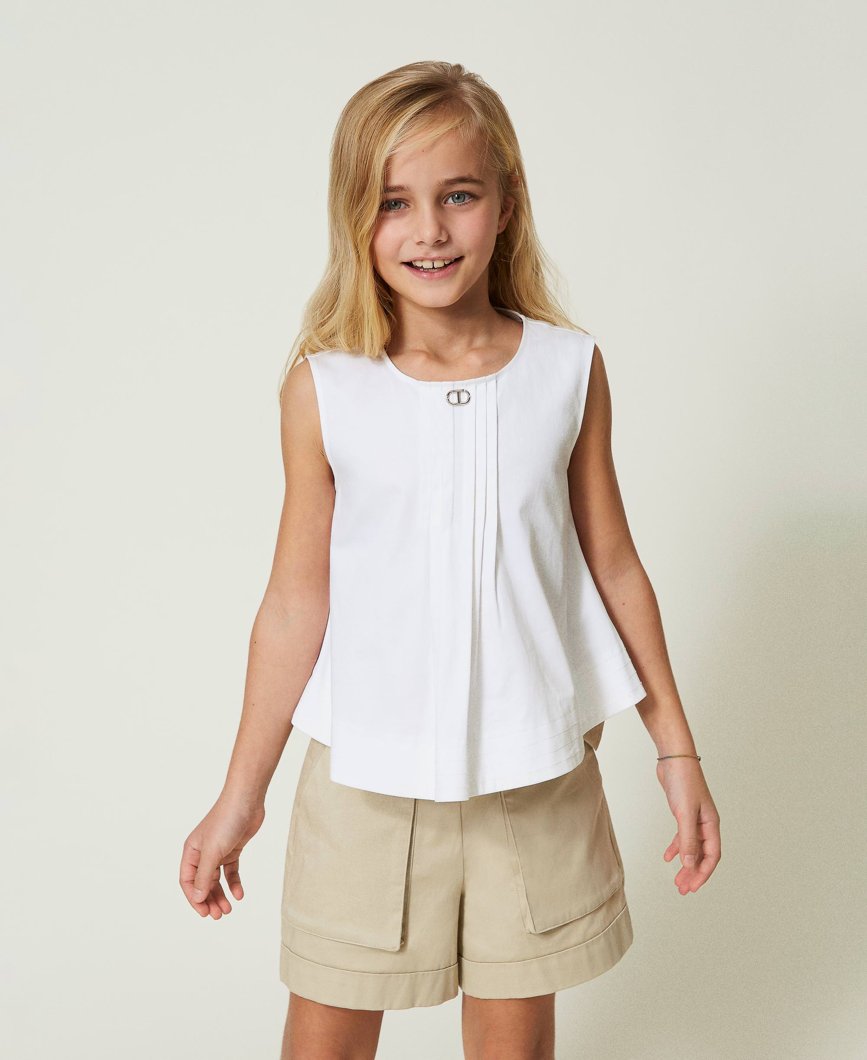 TOP - LUCENT WHITE