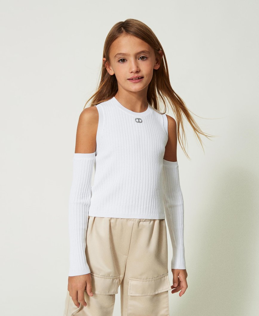 TOP - LUCENT WHITE