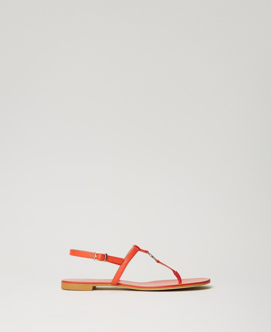 SANDALS - ORANGE SUN