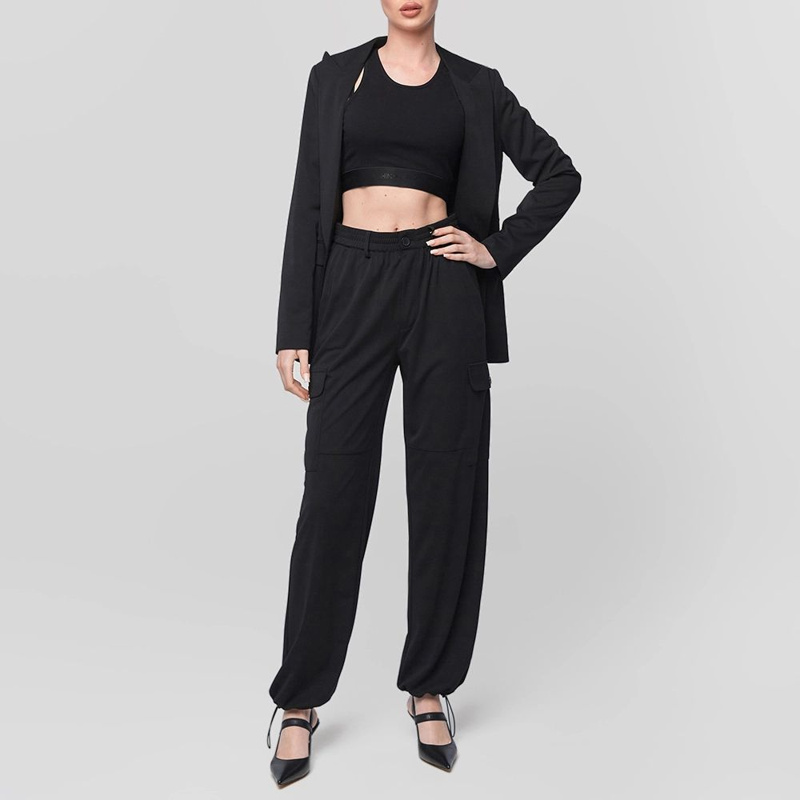 TROUSERS - NERO