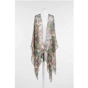 PONCHO - ST.JUNGLE ALLOVER LIME