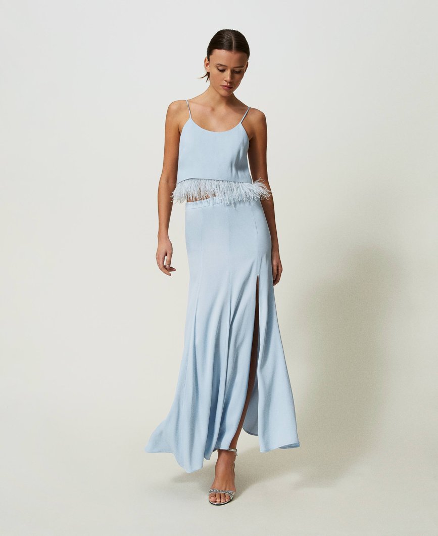 SKIRT - BLUE TEAR