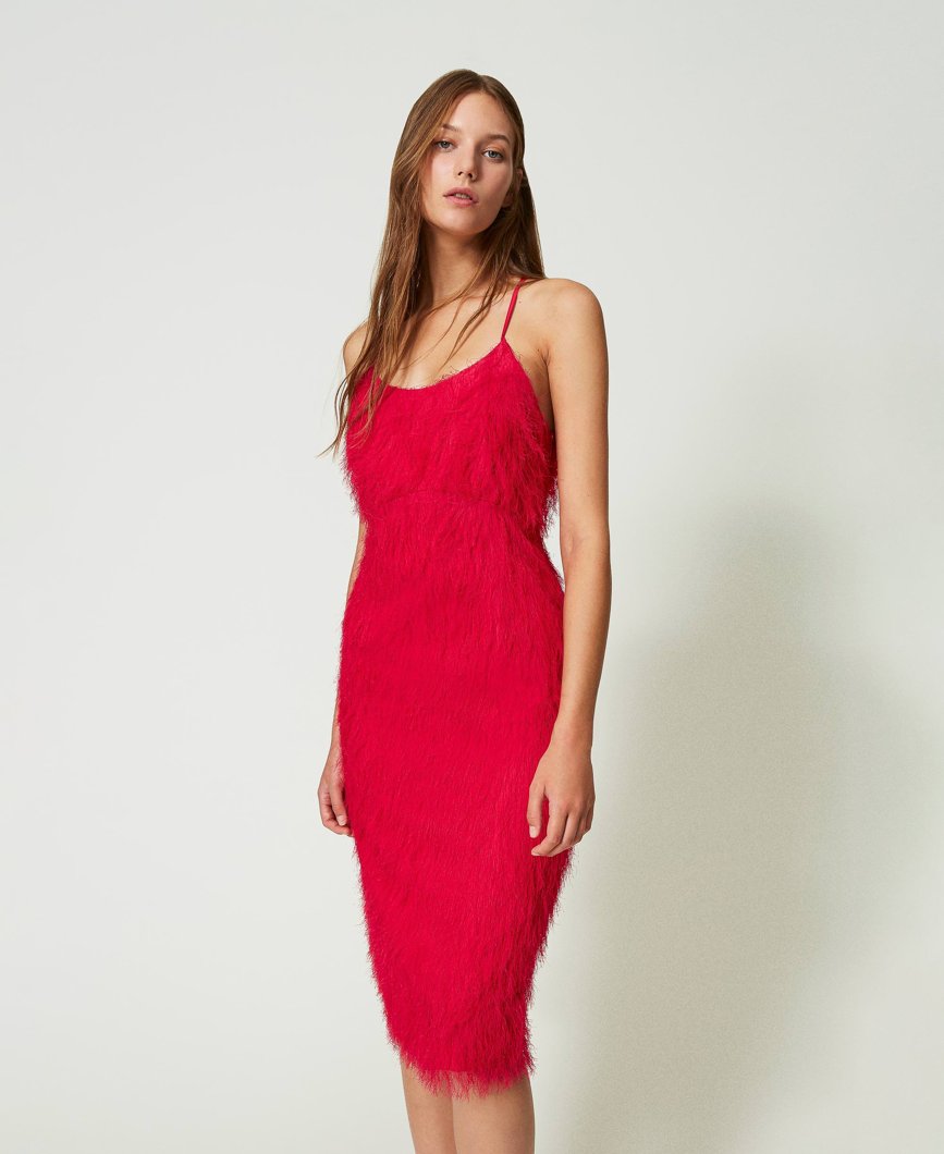 DRESS - BRIGHT ROSE