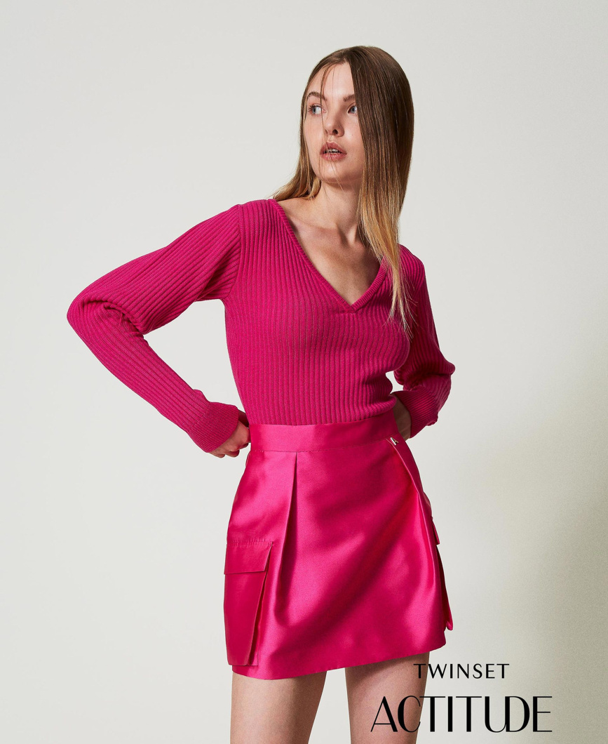 SKIRT - SUPER PINK