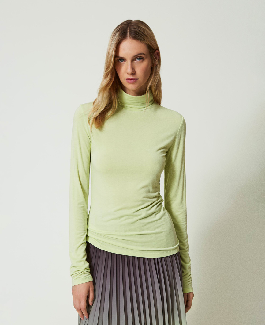 T-SHIRT LONG SLEEVE - ANTRACITE MELANGE