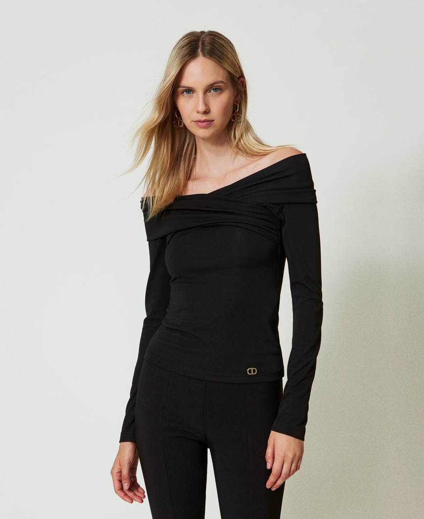 BLOUSE - NERO