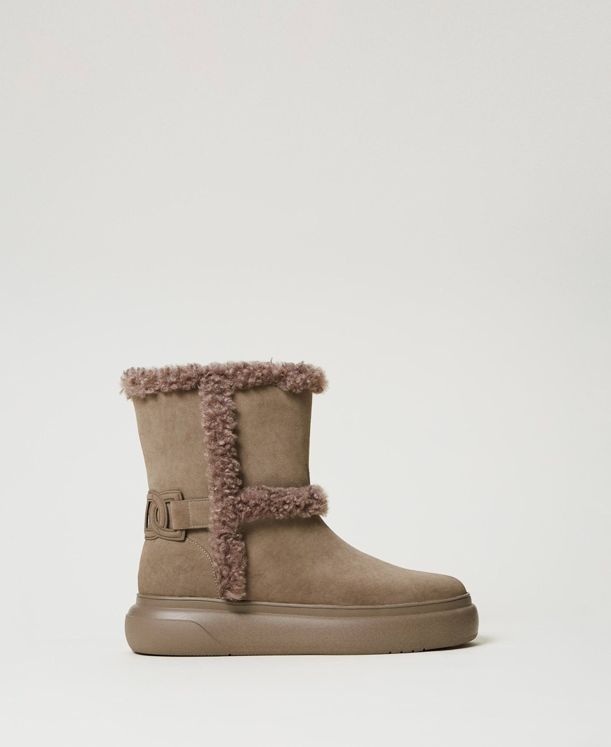 ANKLE BOOTS - TAUPE
