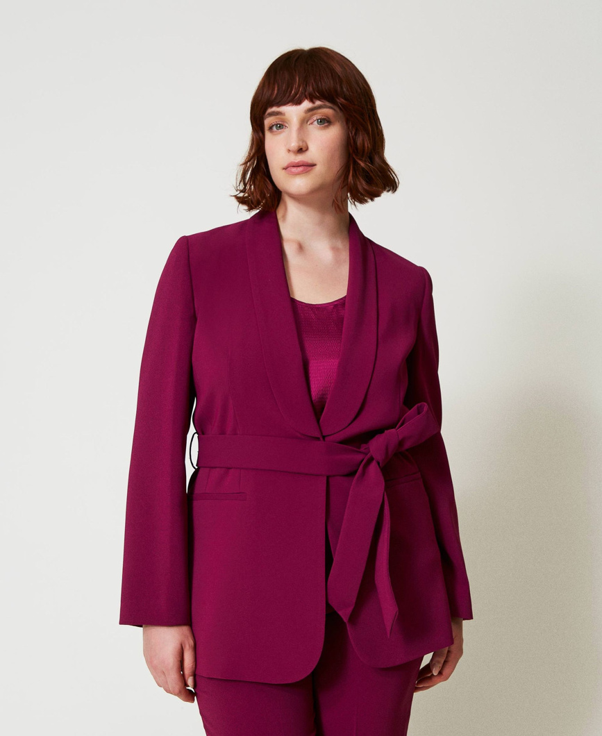 BLAZER - RED PLUM