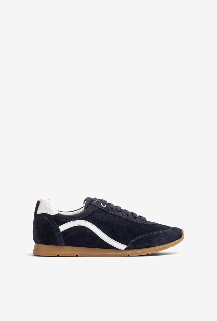SNEAKERS - NAVY/IVORY