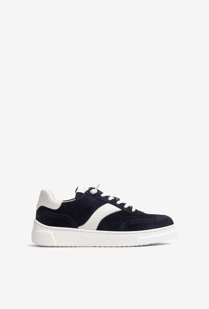 SNEAKERS - NAVY/IVORY