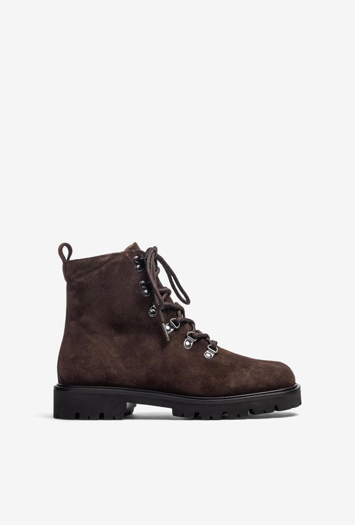 ANKLE BOOTS - BROWN