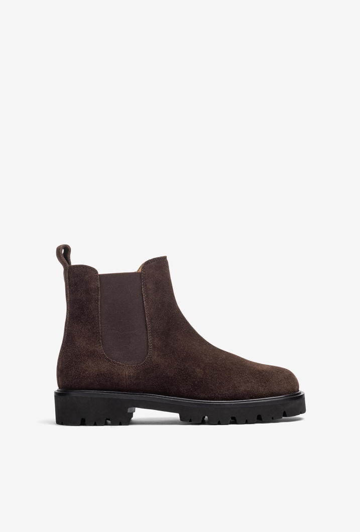 ANKLE BOOTS - BROWN