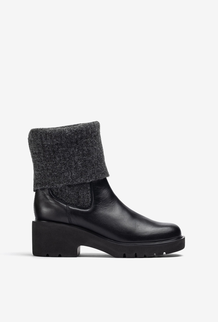 ANKLE BOOTS - BLACK
