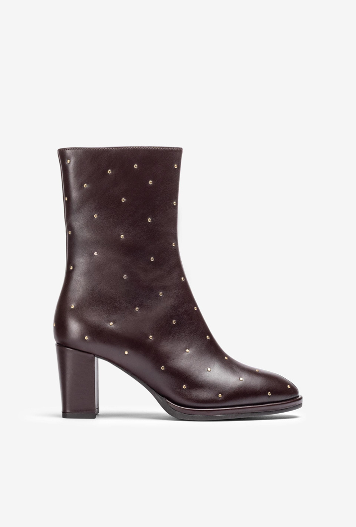 ANKLE BOOTS - CHOCOLATE