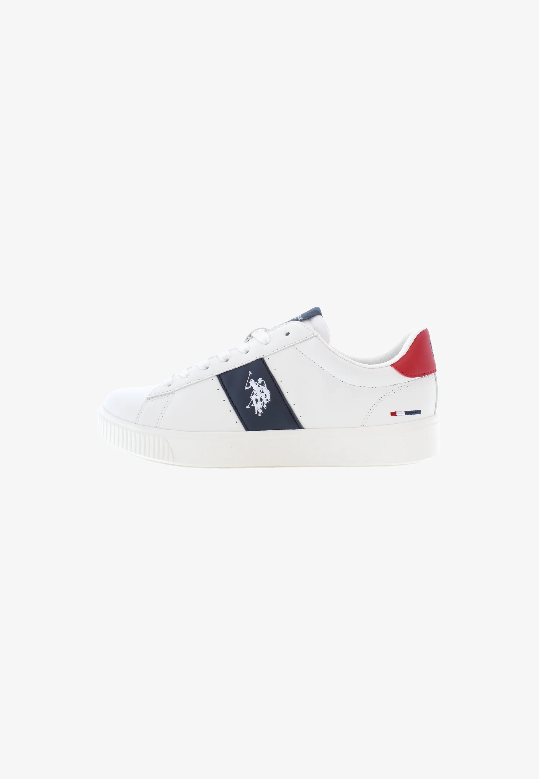 SNEAKERS - WHITE-DARKBLUE