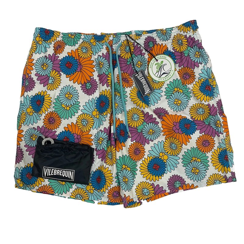 SWIM SHORTS - BLANC
