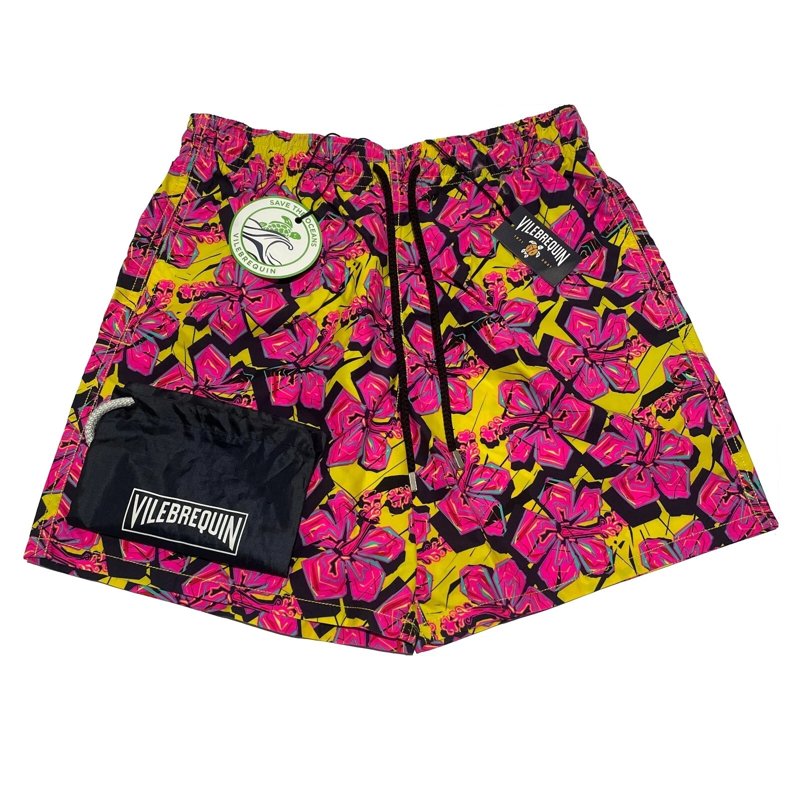 SWIM SHORTS - CITRON