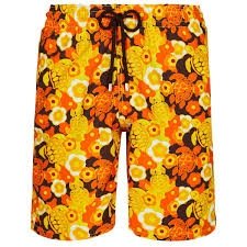 SWIM SHORTS - CITRON