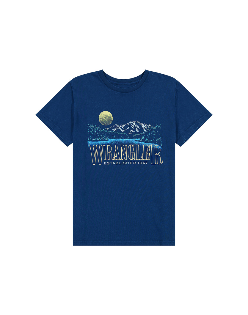 T-SHIRT SHORT SLEEVE - BLUE