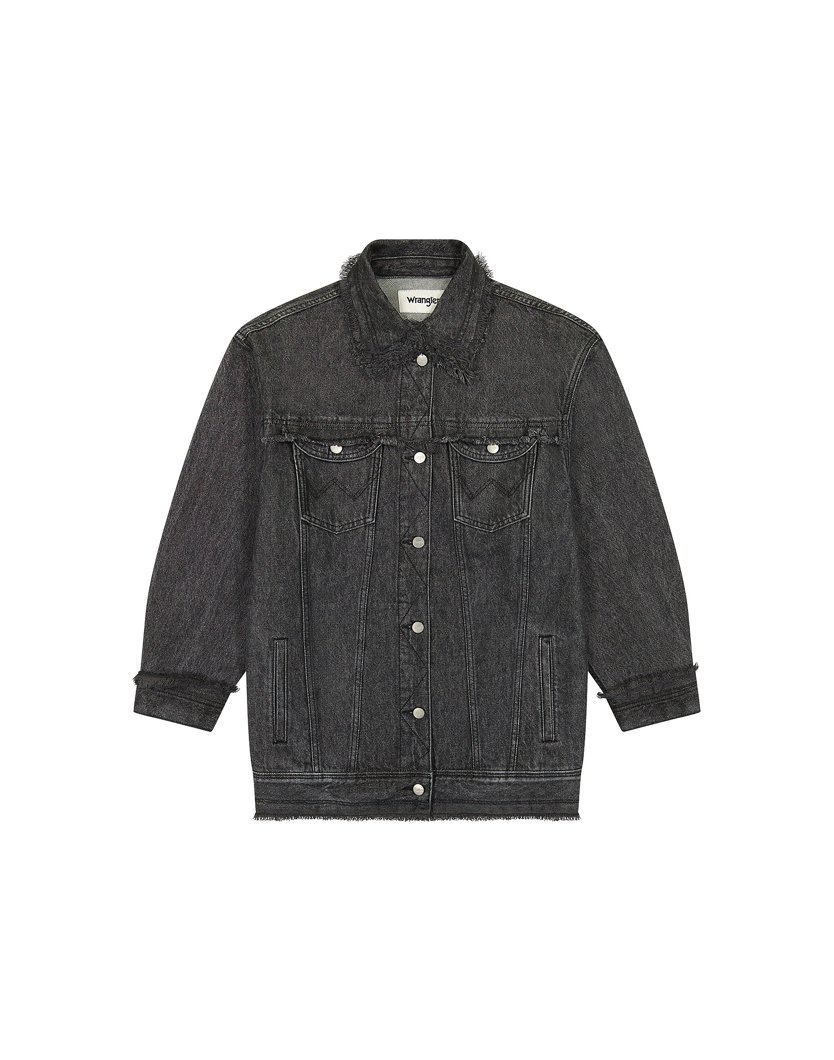 JEANS JACKET - DK.GRAY