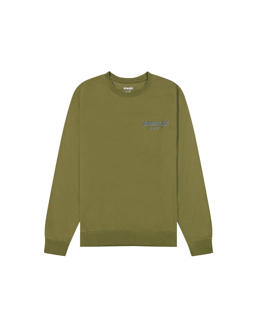 SWEATSHIRT - IVY GREEN