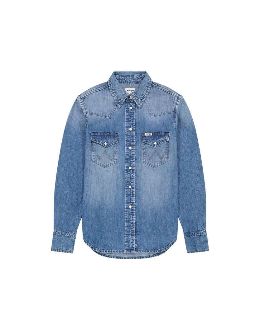JEANS SHIRT - BLUE
