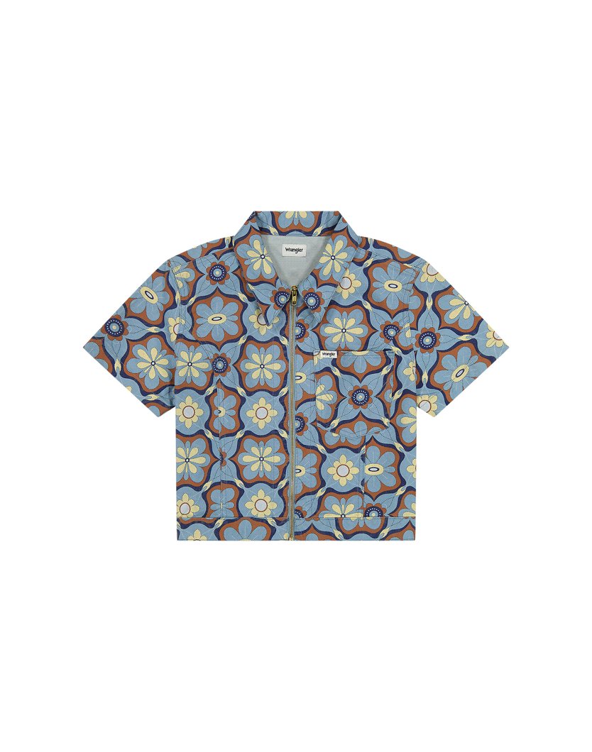 T-SHIRT SHORT SLEEVE - BLUE