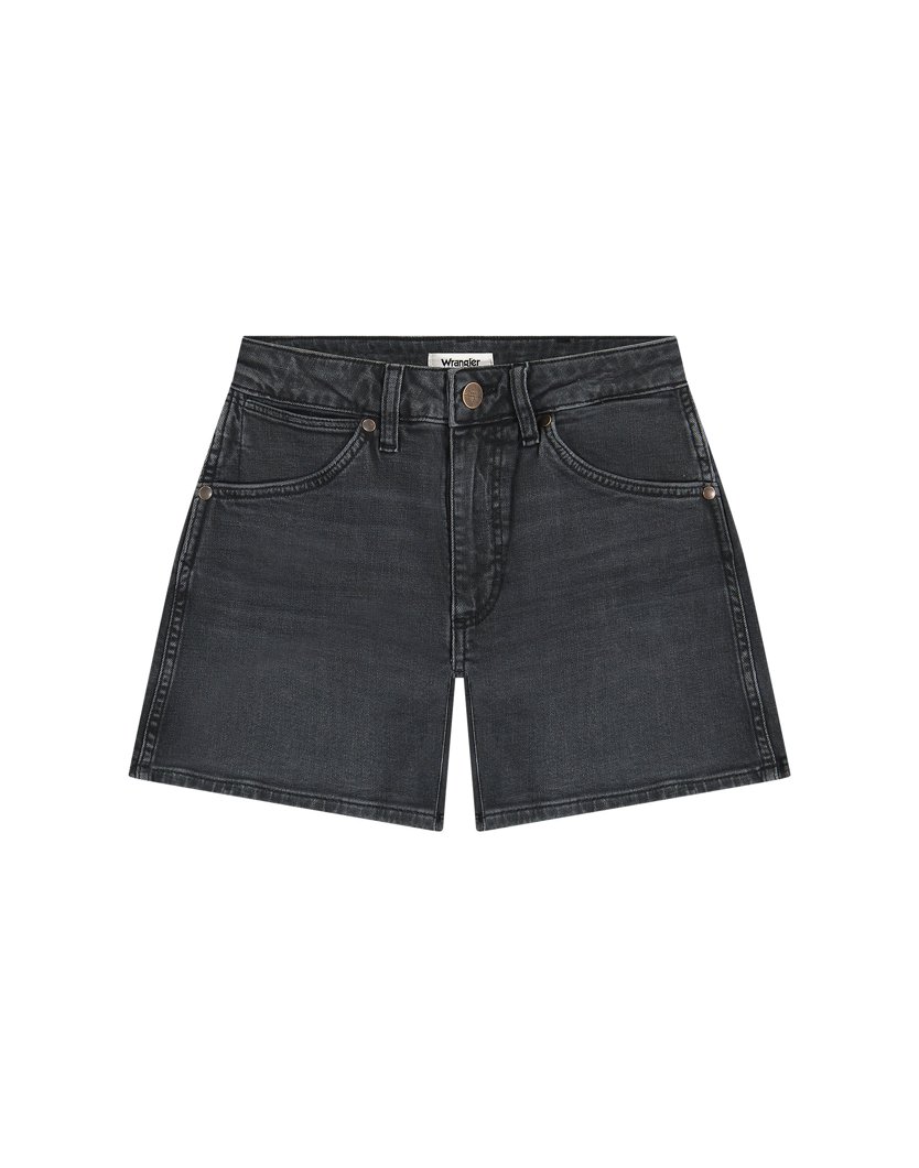 JEANS SHORTS - BLACK