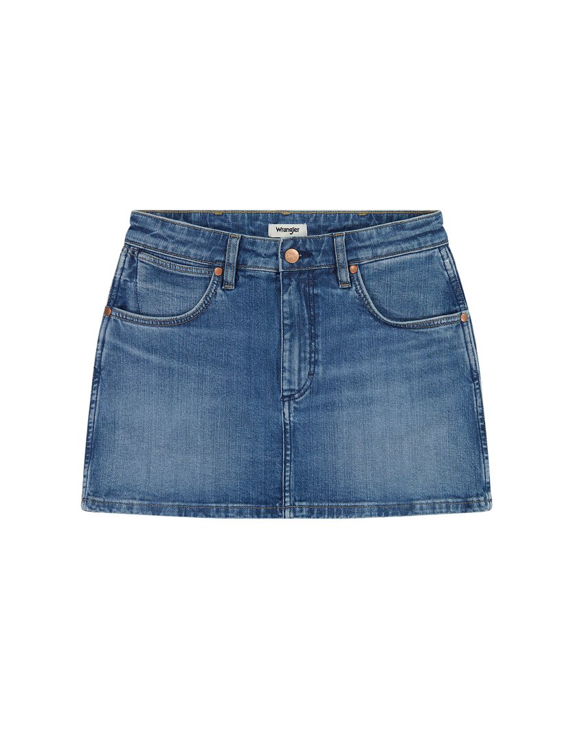 JEANS SKIRT - BLUE