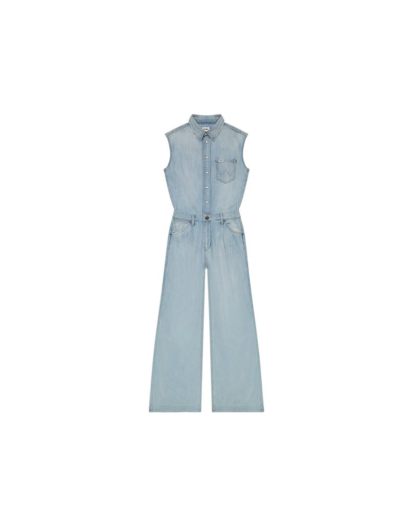 JEANS OVERALL - BLUE
