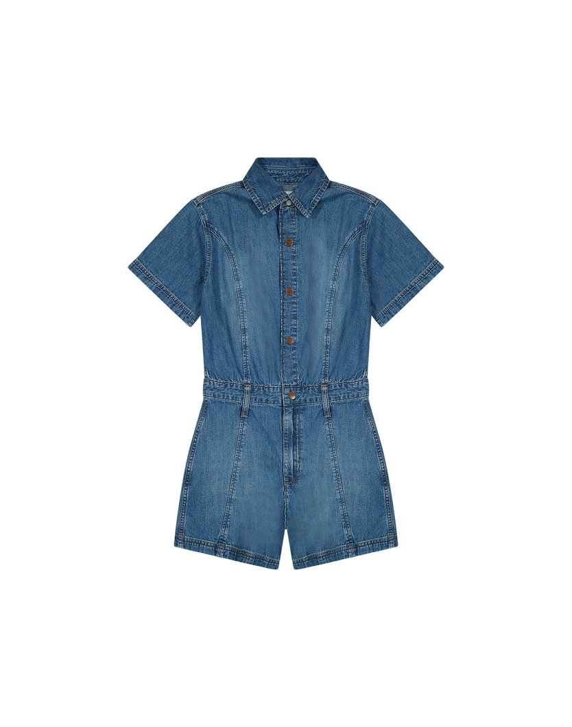 JEANS ROMPER - BLUE