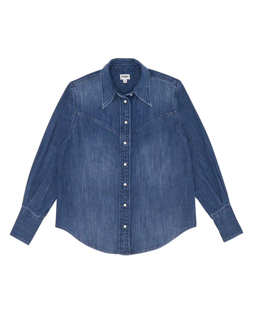 JEANS SHIRT - BLUE