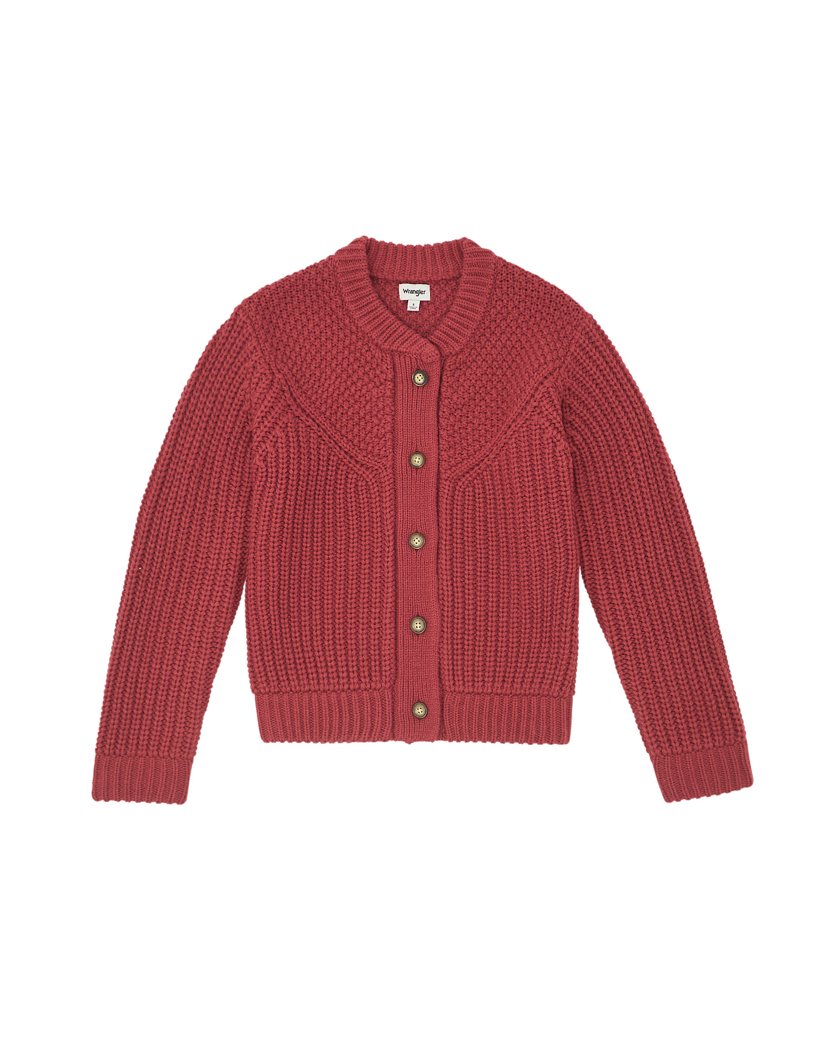 CARDIGAN - RED