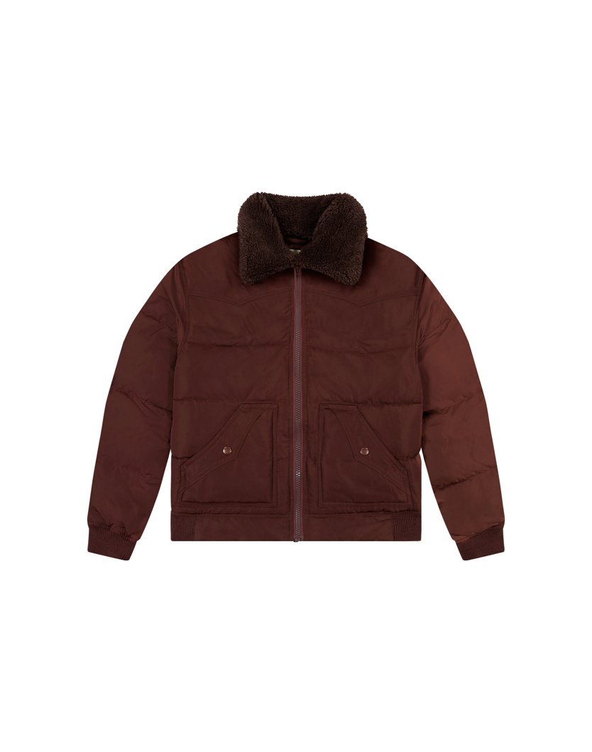 DOWN JACKET - BROWN