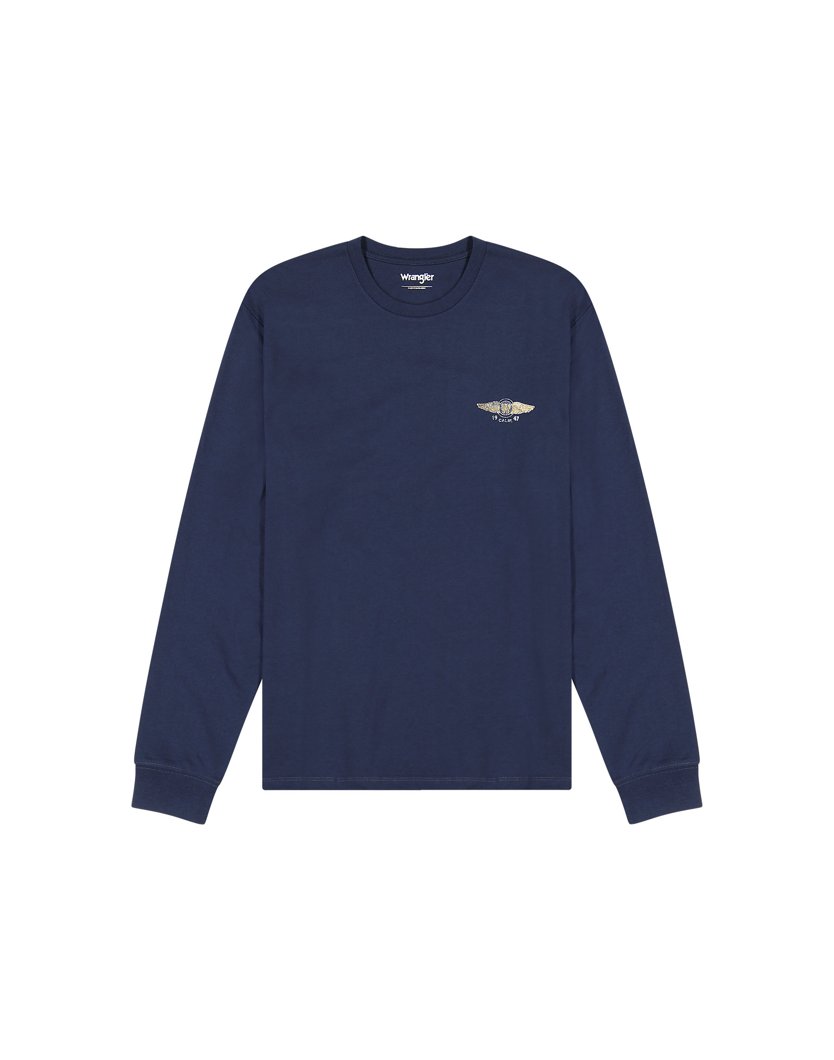 T-SHIRT LONG SLEEVE - BLUE