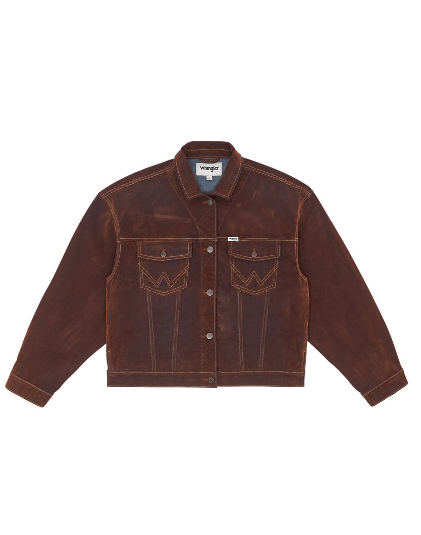 JEANS JACKET - RUS/COPPER