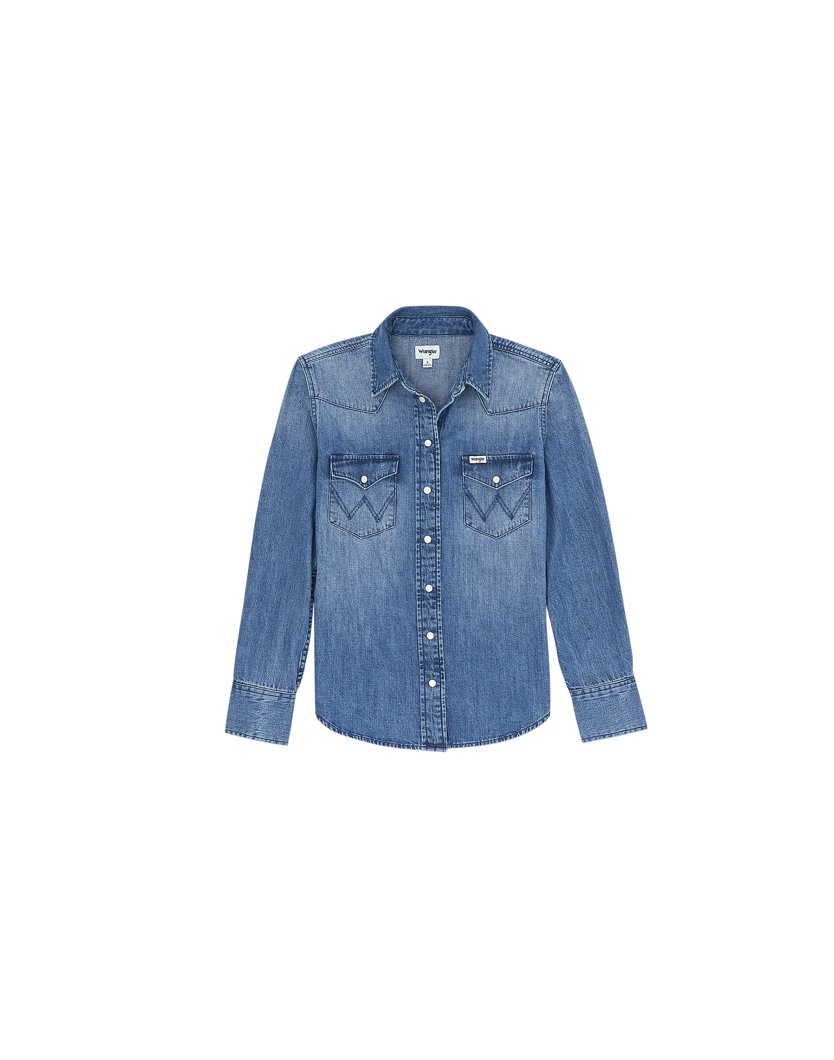T-SHIRT LONG SLEEVE - BLUE